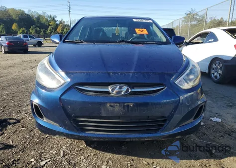 2015 Hyundai Accent Gls from USA, damaged, VIN KMHCT4AE2FU842874